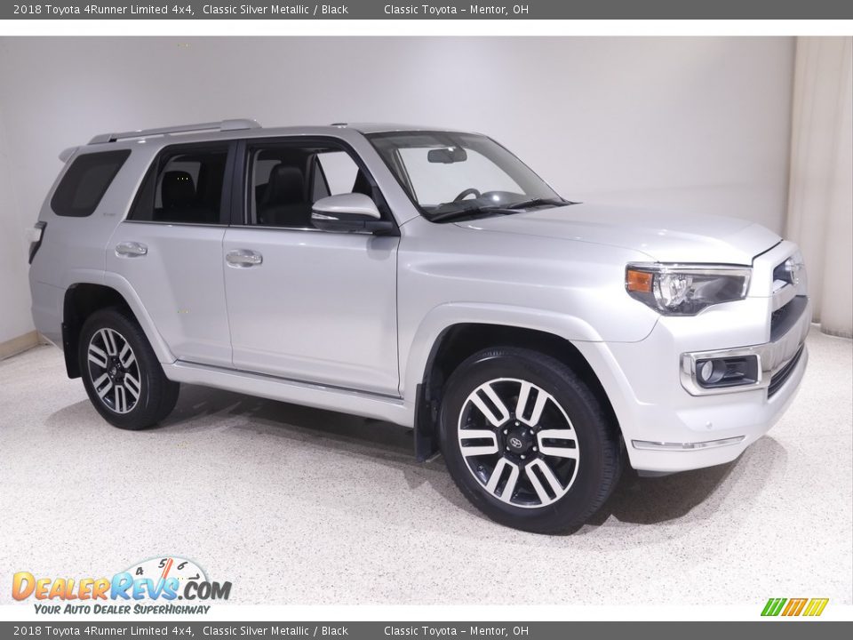 2018 Toyota 4Runner Limited 4x4 Classic Silver Metallic / Black Photo #1