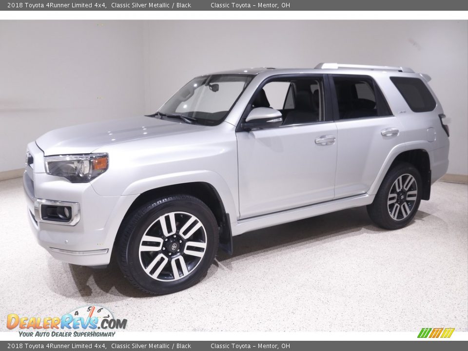2018 Toyota 4Runner Limited 4x4 Classic Silver Metallic / Black Photo #3
