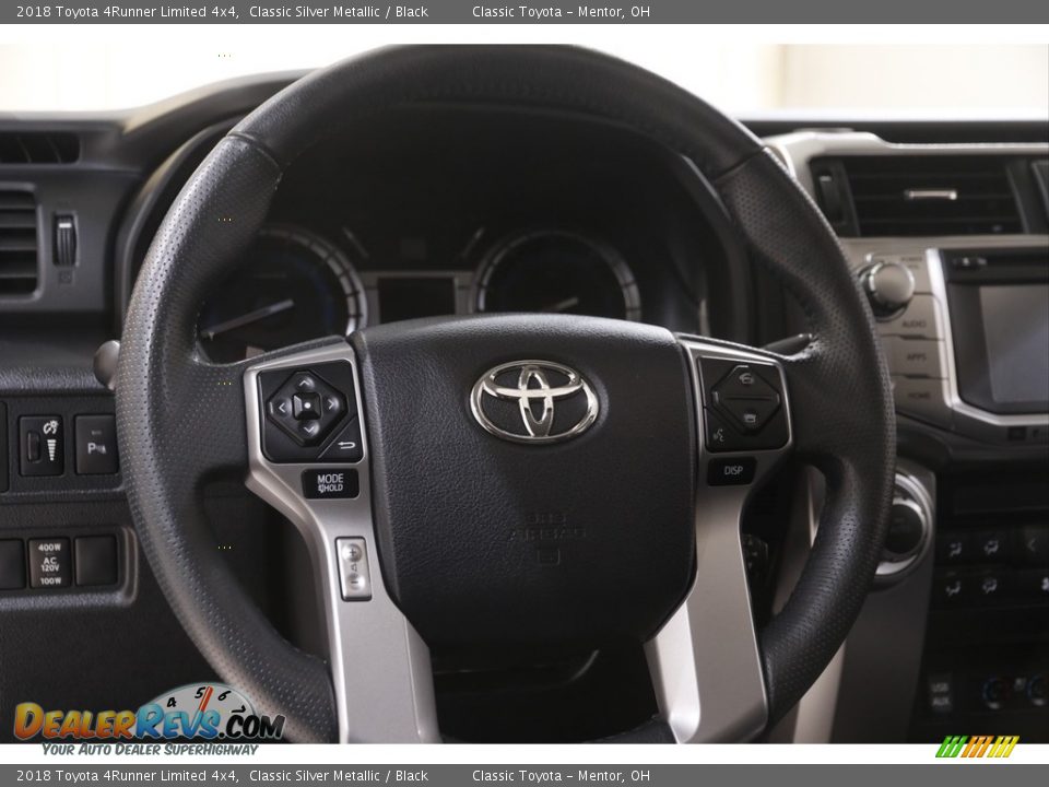 2018 Toyota 4Runner Limited 4x4 Classic Silver Metallic / Black Photo #7