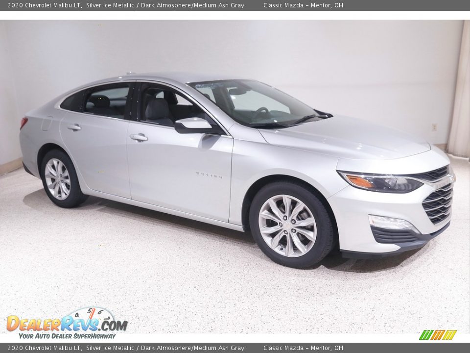 2020 Chevrolet Malibu LT Silver Ice Metallic / Dark Atmosphere/Medium Ash Gray Photo #1