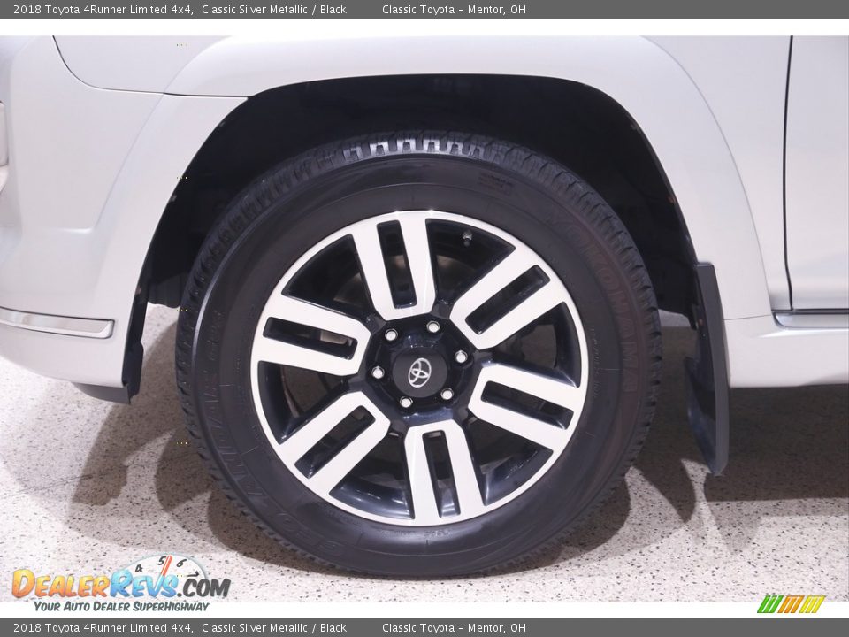 2018 Toyota 4Runner Limited 4x4 Classic Silver Metallic / Black Photo #22