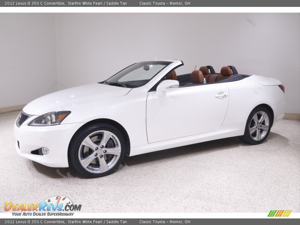 Starfire White Pearl 2012 Lexus IS 350 C Convertible Photo #4