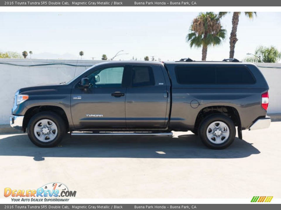 Magnetic Gray Metallic 2016 Toyota Tundra SR5 Double Cab Photo #8