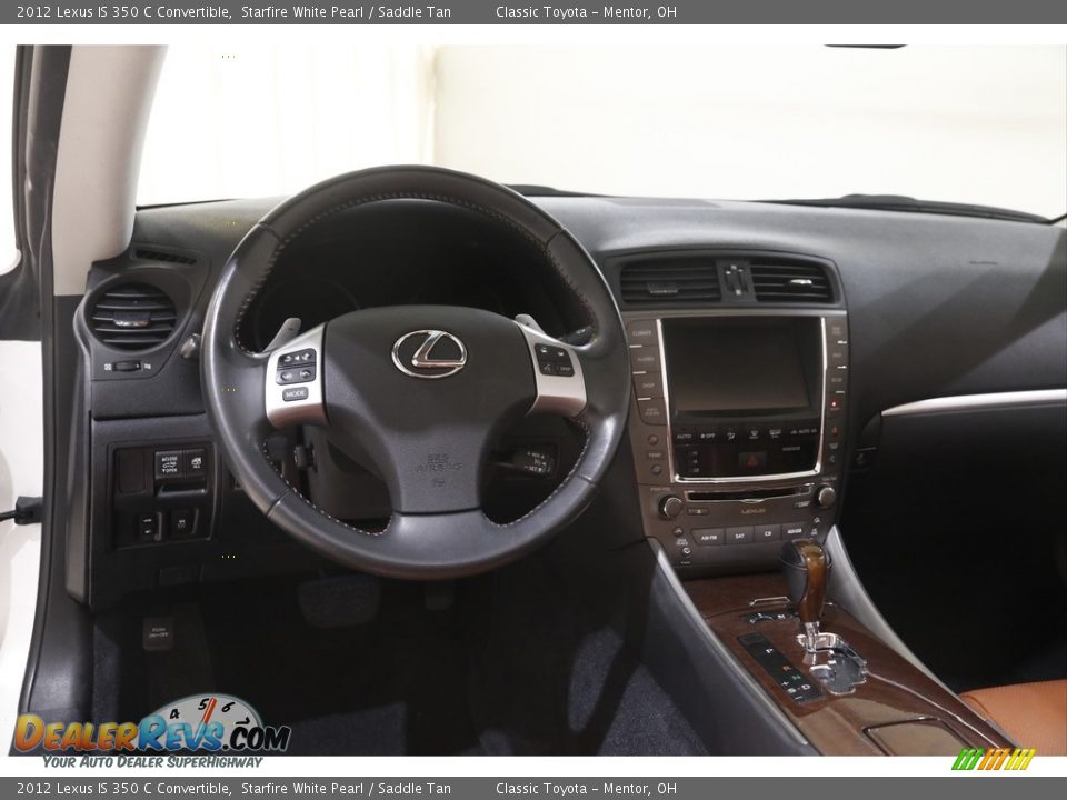 Dashboard of 2012 Lexus IS 350 C Convertible Photo #7