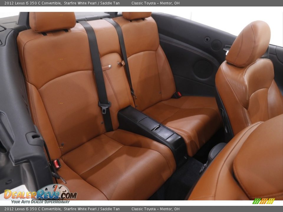 Rear Seat of 2012 Lexus IS 350 C Convertible Photo #19