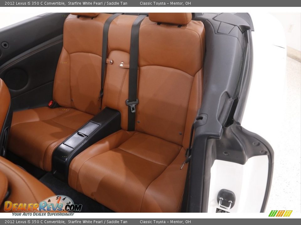 Rear Seat of 2012 Lexus IS 350 C Convertible Photo #20