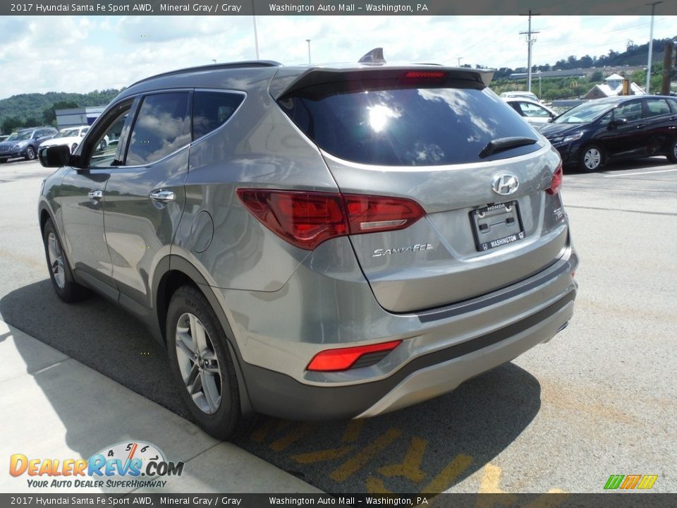 2017 Hyundai Santa Fe Sport AWD Mineral Gray / Gray Photo #6