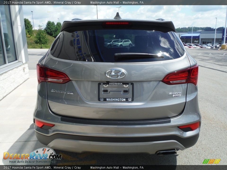 2017 Hyundai Santa Fe Sport AWD Mineral Gray / Gray Photo #7