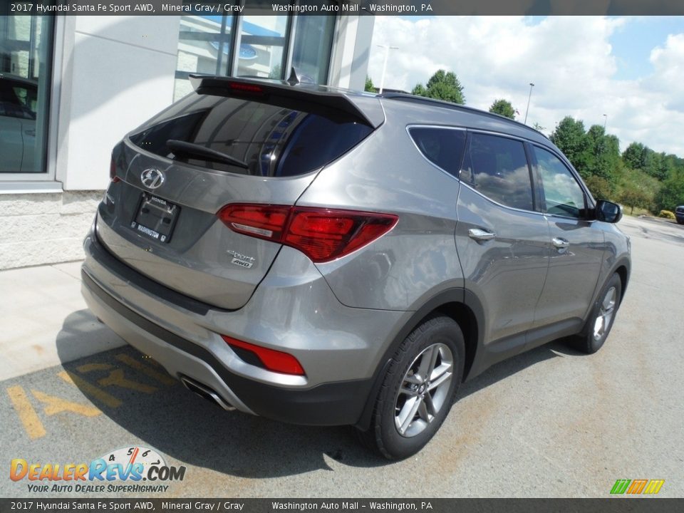 2017 Hyundai Santa Fe Sport AWD Mineral Gray / Gray Photo #8