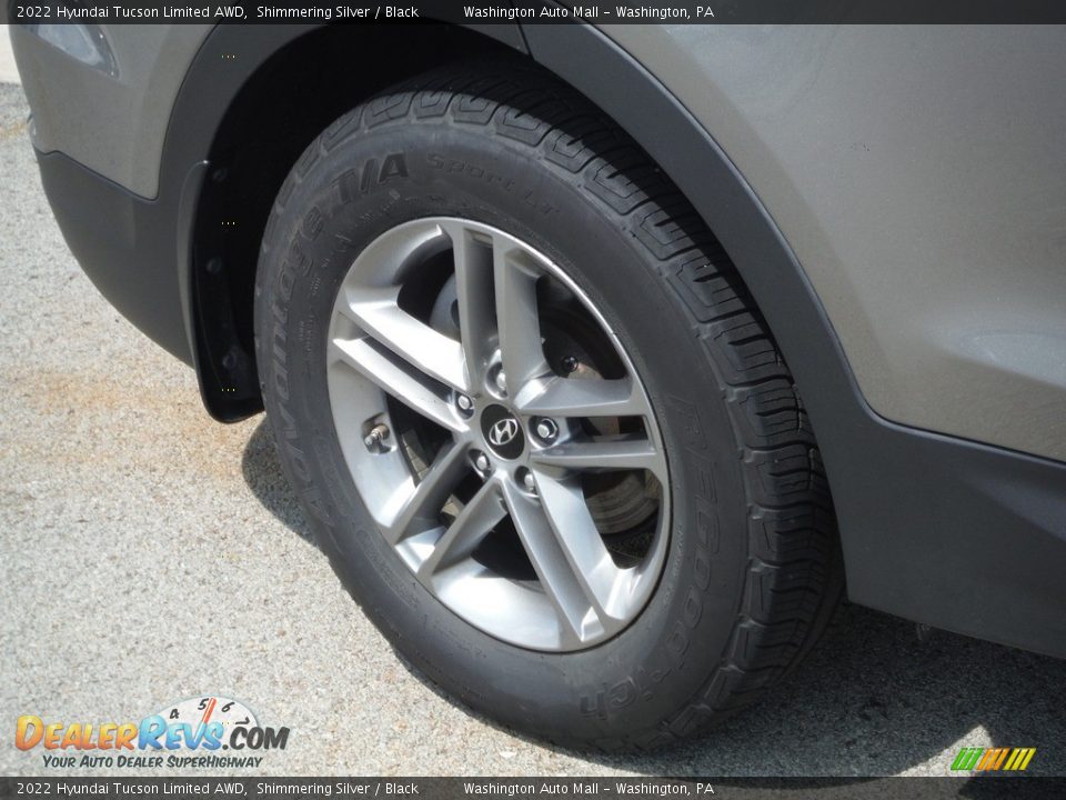 2022 Hyundai Tucson Limited AWD Shimmering Silver / Black Photo #3