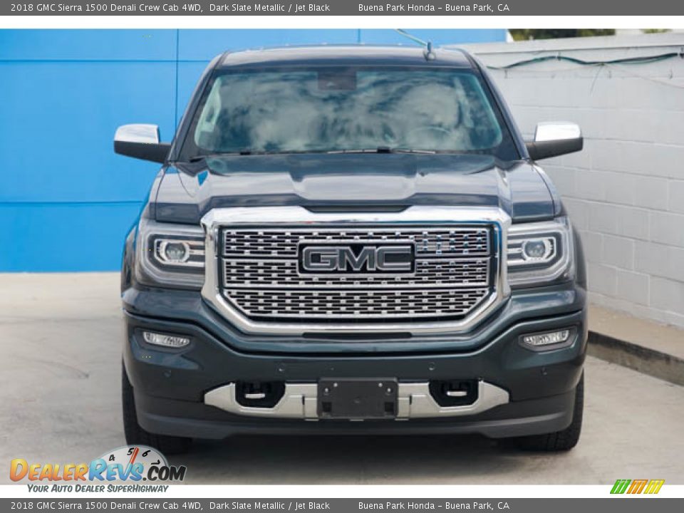 2018 GMC Sierra 1500 Denali Crew Cab 4WD Dark Slate Metallic / Jet Black Photo #7