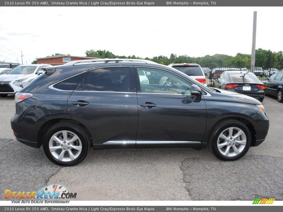 2010 Lexus RX 350 AWD Smokey Granite Mica / Light Gray/Espresso Birds-Eye Maple Photo #6