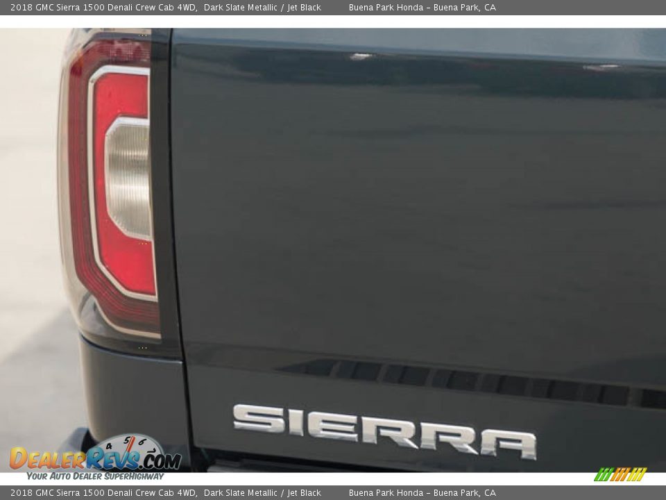 2018 GMC Sierra 1500 Denali Crew Cab 4WD Dark Slate Metallic / Jet Black Photo #10