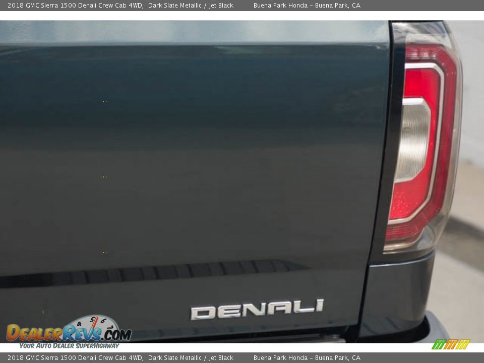 2018 GMC Sierra 1500 Denali Crew Cab 4WD Dark Slate Metallic / Jet Black Photo #11