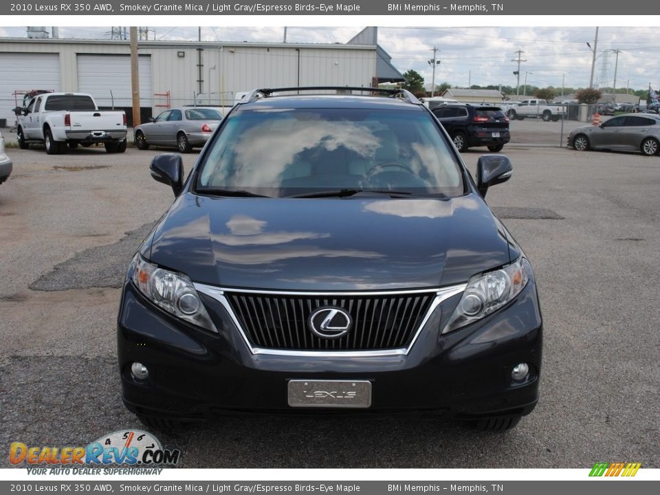 2010 Lexus RX 350 AWD Smokey Granite Mica / Light Gray/Espresso Birds-Eye Maple Photo #8