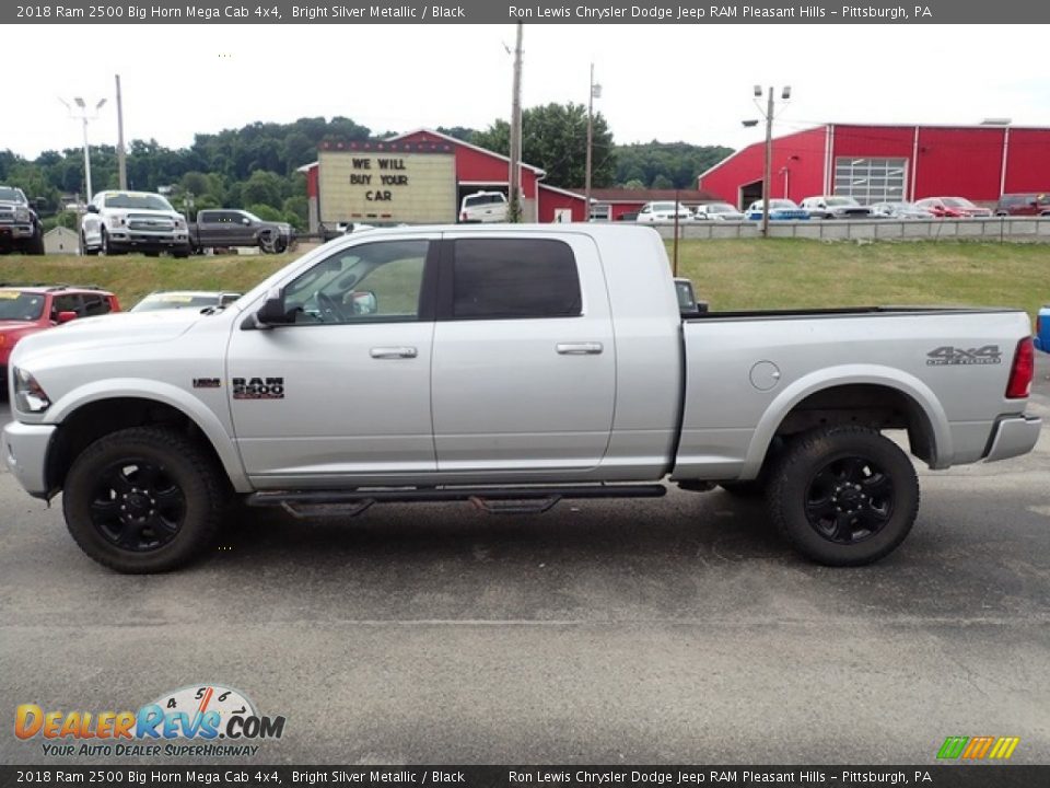 Bright Silver Metallic 2018 Ram 2500 Big Horn Mega Cab 4x4 Photo #2