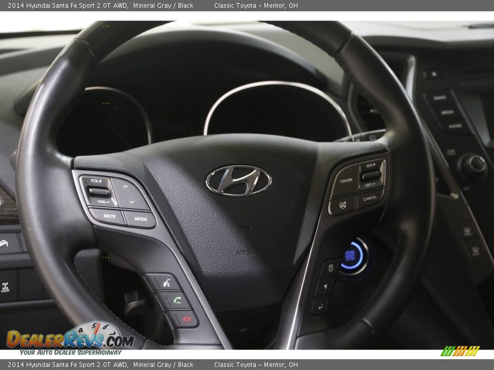 2014 Hyundai Santa Fe Sport 2.0T AWD Mineral Gray / Black Photo #7