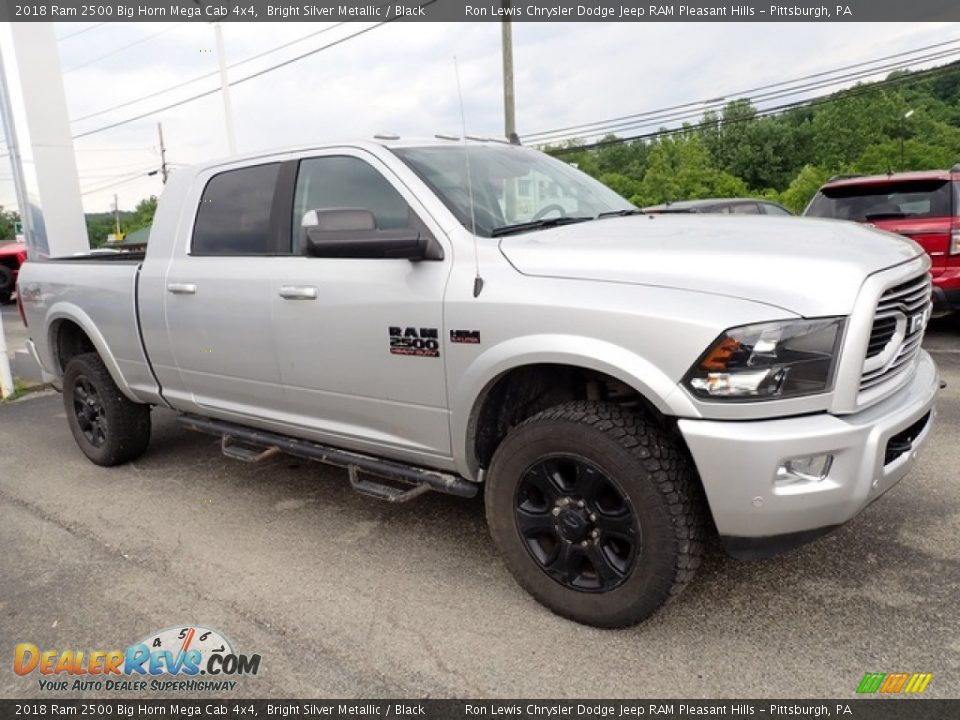 Bright Silver Metallic 2018 Ram 2500 Big Horn Mega Cab 4x4 Photo #7