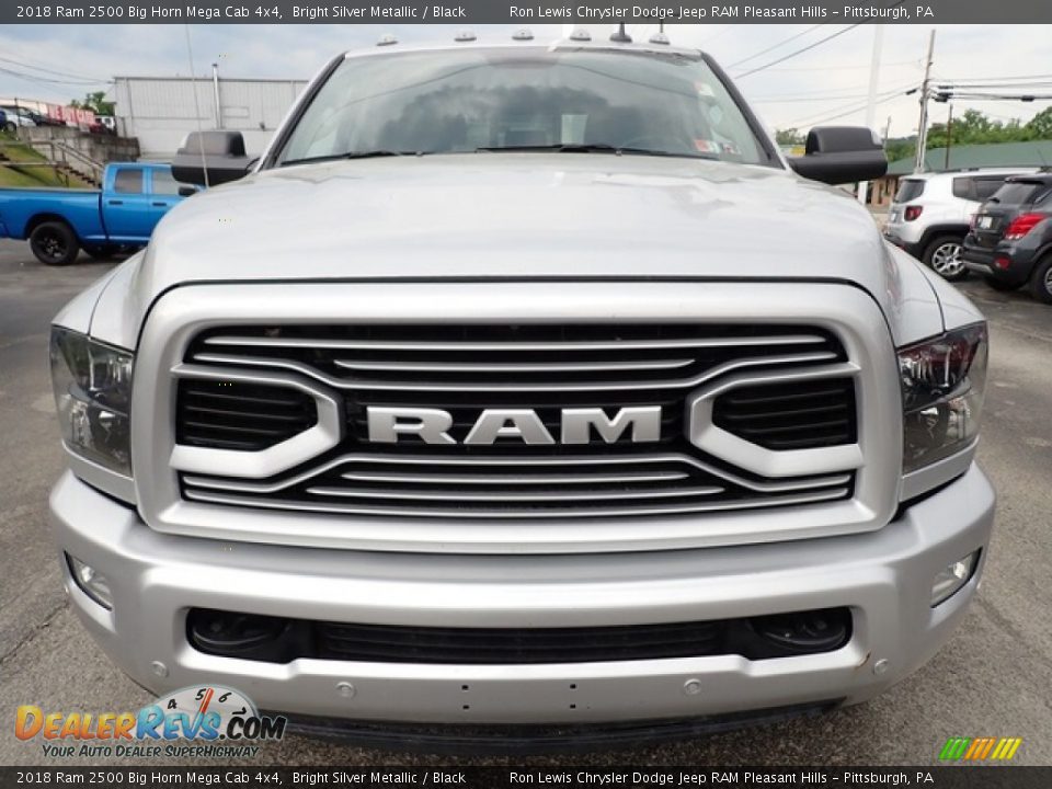 2018 Ram 2500 Big Horn Mega Cab 4x4 Bright Silver Metallic / Black Photo #8