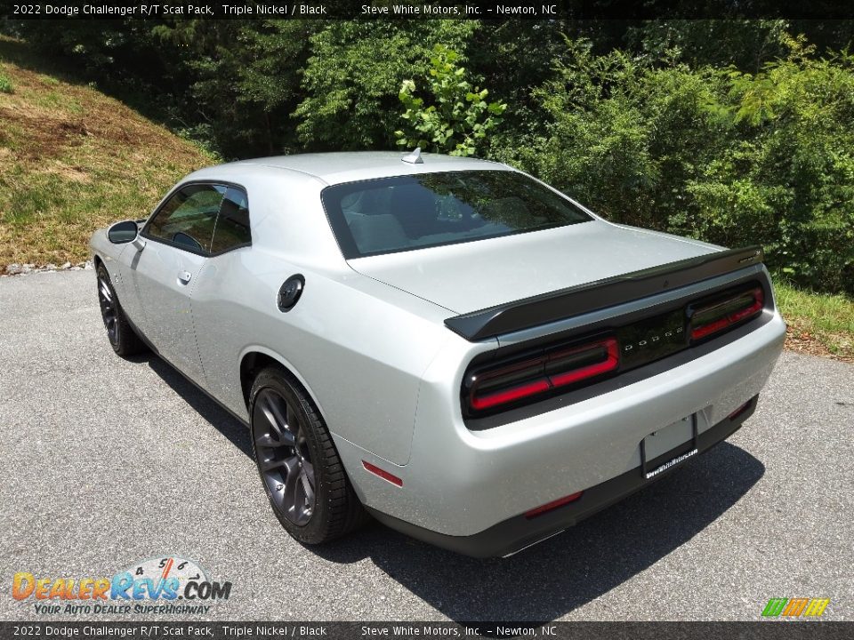 2022 Dodge Challenger R/T Scat Pack Triple Nickel / Black Photo #8