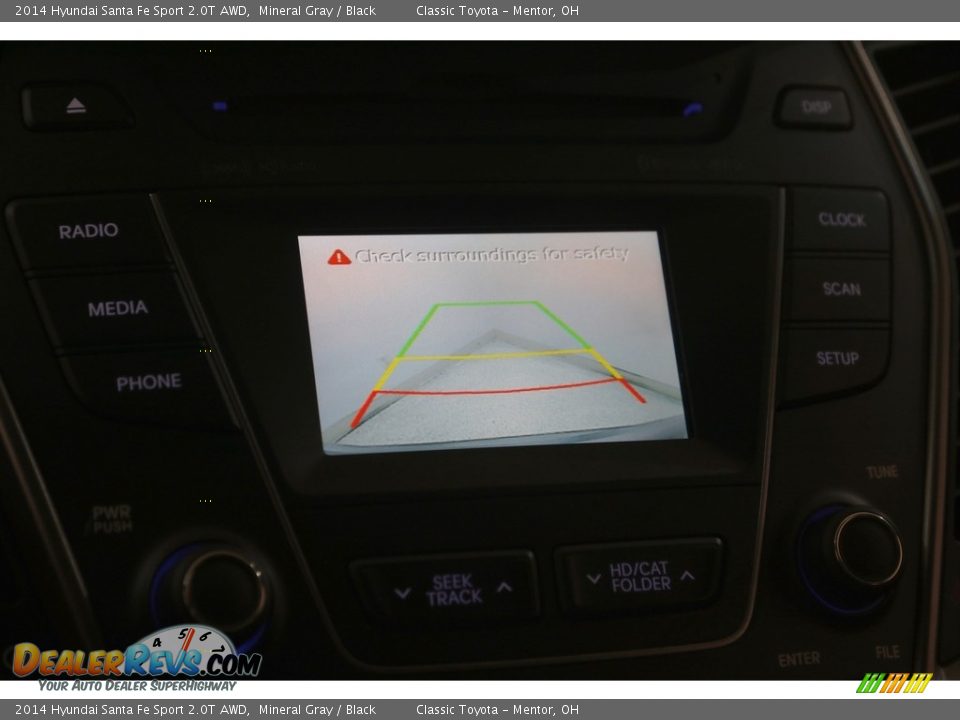 2014 Hyundai Santa Fe Sport 2.0T AWD Mineral Gray / Black Photo #12