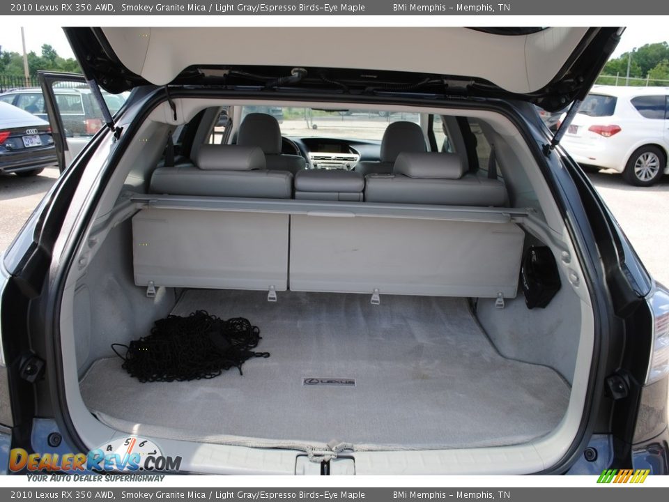 2010 Lexus RX 350 AWD Smokey Granite Mica / Light Gray/Espresso Birds-Eye Maple Photo #25