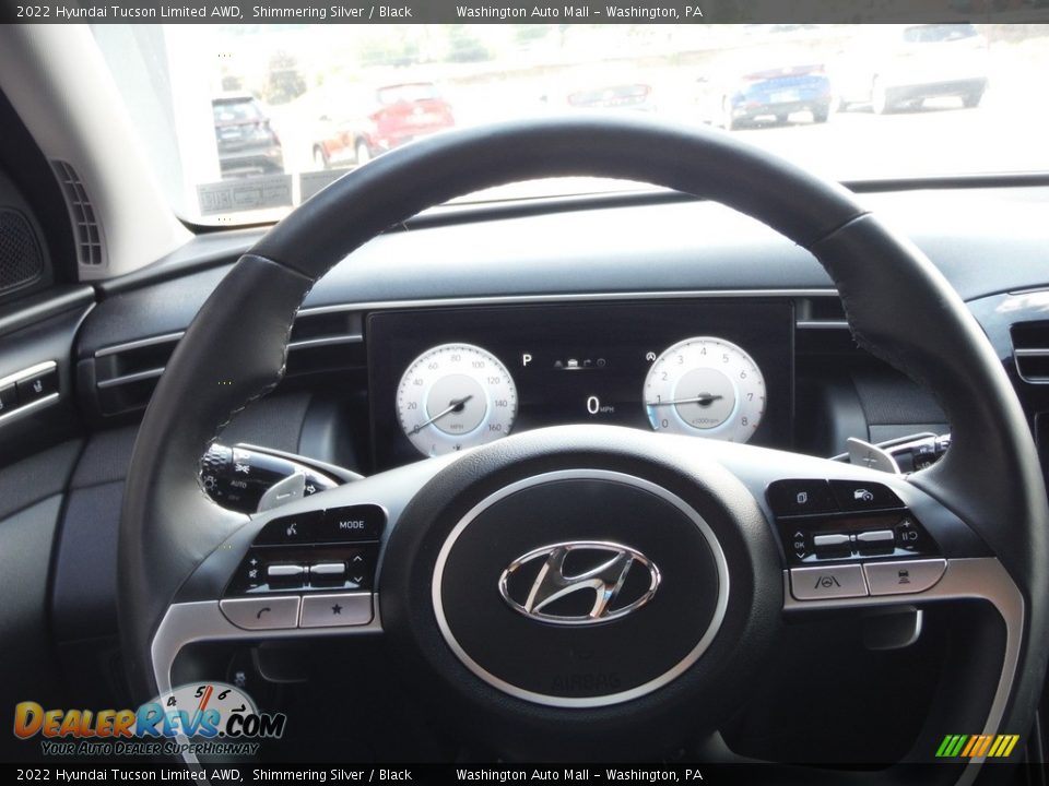 2022 Hyundai Tucson Limited AWD Shimmering Silver / Black Photo #25