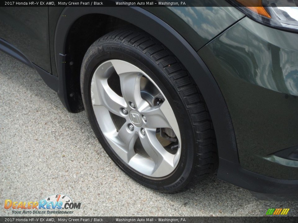 2017 Honda HR-V EX AWD Misty Green Pearl / Black Photo #3