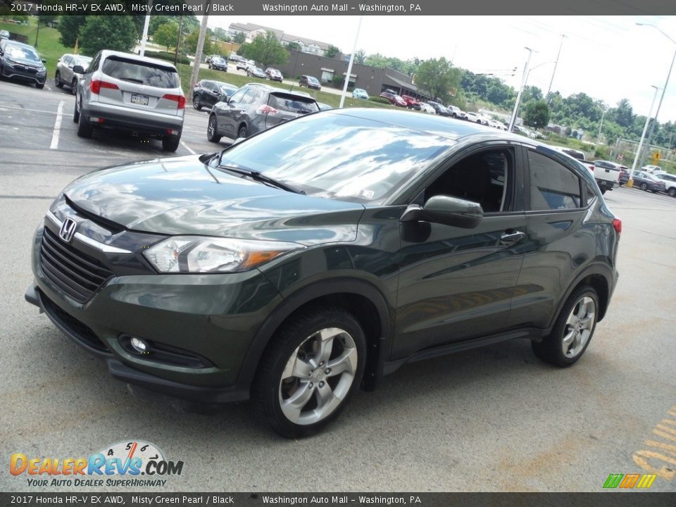 2017 Honda HR-V EX AWD Misty Green Pearl / Black Photo #5