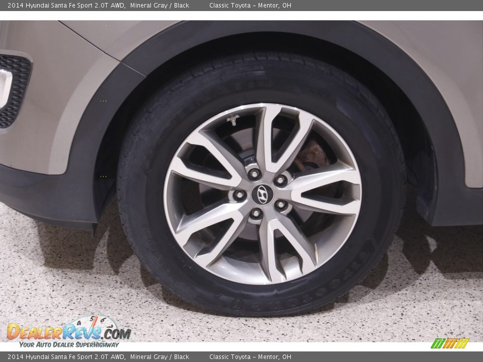 2014 Hyundai Santa Fe Sport 2.0T AWD Mineral Gray / Black Photo #20
