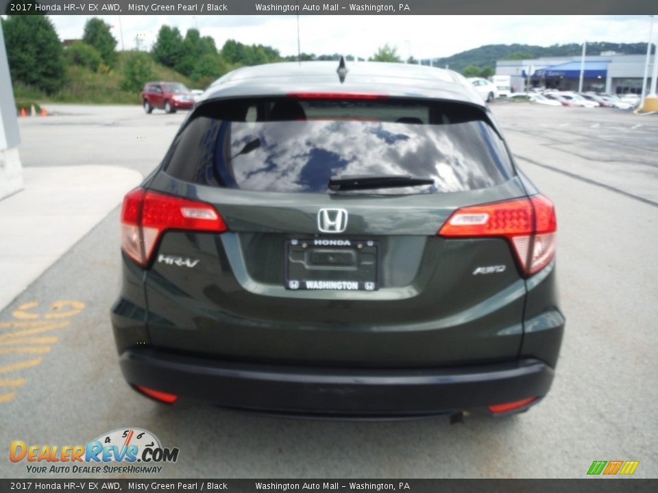 2017 Honda HR-V EX AWD Misty Green Pearl / Black Photo #8