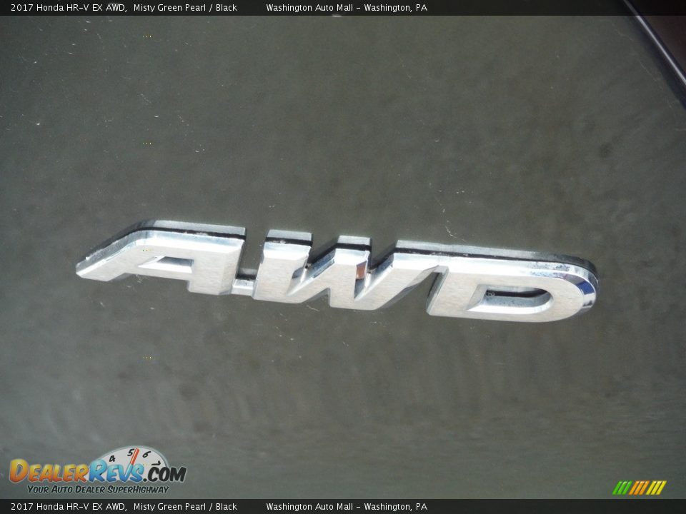 2017 Honda HR-V EX AWD Misty Green Pearl / Black Photo #10
