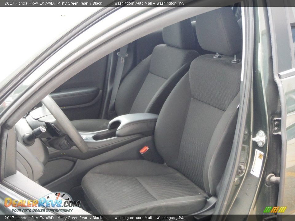 2017 Honda HR-V EX AWD Misty Green Pearl / Black Photo #13