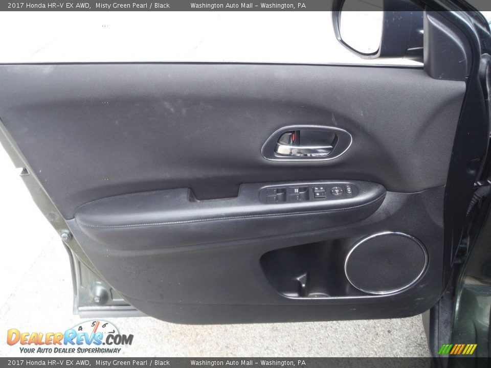 2017 Honda HR-V EX AWD Misty Green Pearl / Black Photo #14