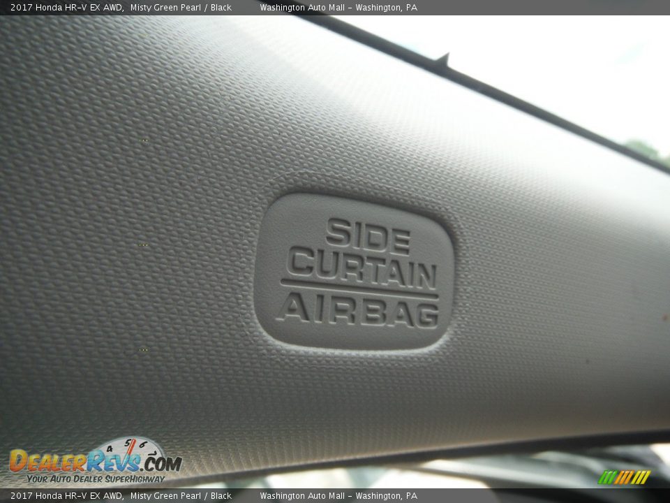 2017 Honda HR-V EX AWD Misty Green Pearl / Black Photo #16
