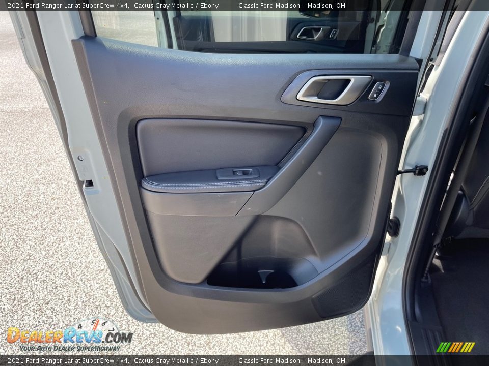 Door Panel of 2021 Ford Ranger Lariat SuperCrew 4x4 Photo #13