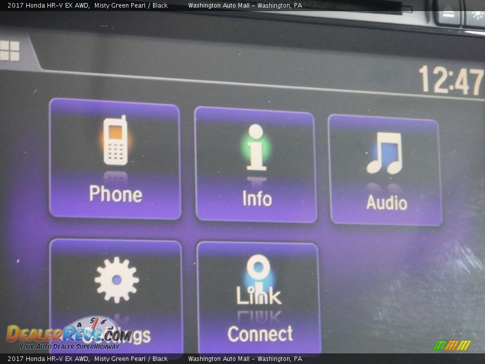 2017 Honda HR-V EX AWD Misty Green Pearl / Black Photo #20