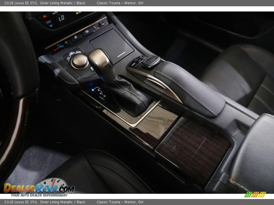 2018 Lexus ES 350 Silver Lining Metallic / Black Photo #16