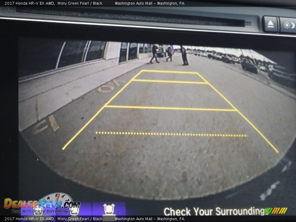 2017 Honda HR-V EX AWD Misty Green Pearl / Black Photo #22