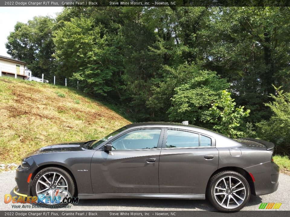 2022 Dodge Charger R/T Plus Granite Pearl / Black Photo #1