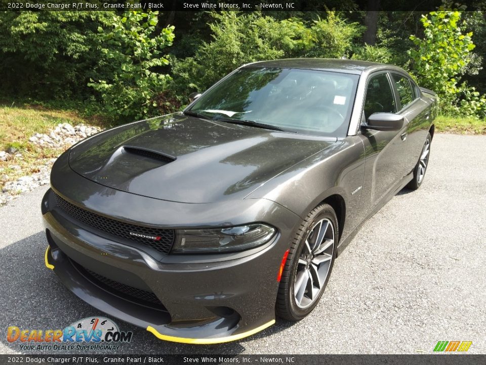 2022 Dodge Charger R/T Plus Granite Pearl / Black Photo #2