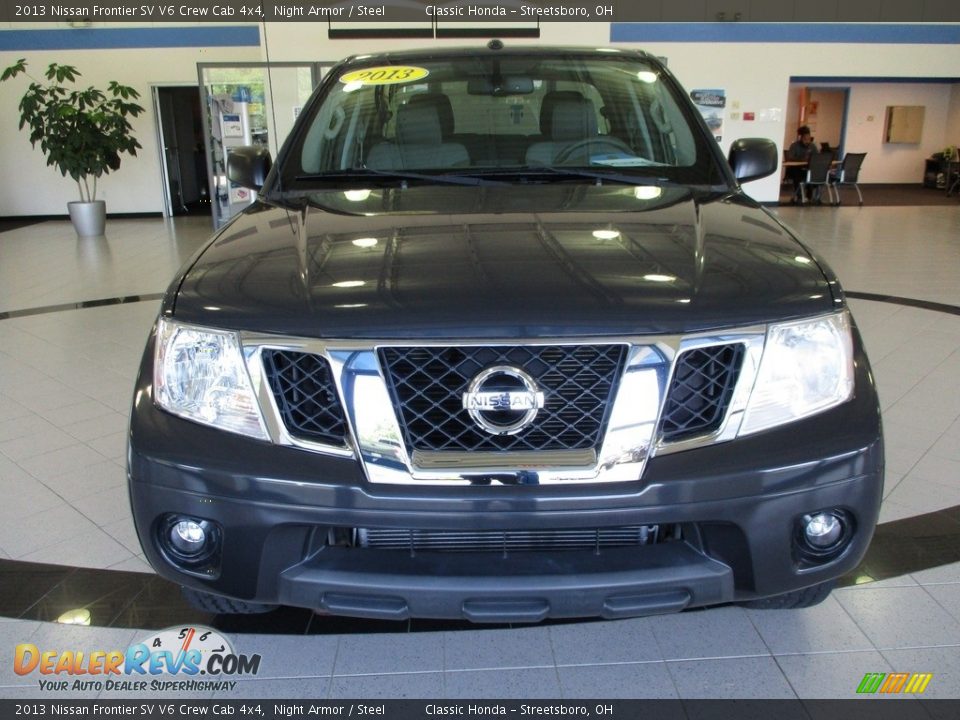 2013 Nissan Frontier SV V6 Crew Cab 4x4 Night Armor / Steel Photo #2