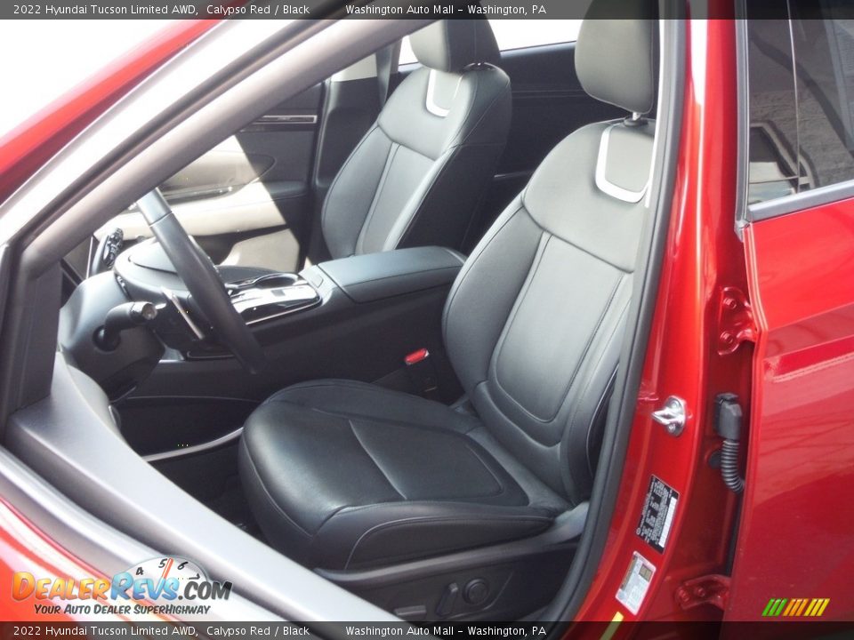 2022 Hyundai Tucson Limited AWD Calypso Red / Black Photo #16