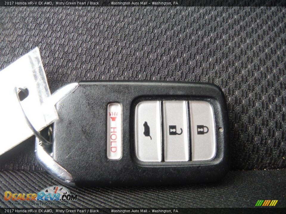 2017 Honda HR-V EX AWD Misty Green Pearl / Black Photo #26