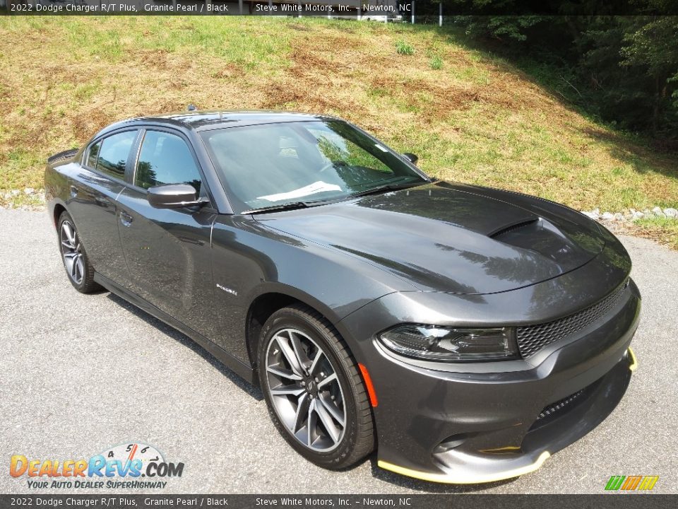 2022 Dodge Charger R/T Plus Granite Pearl / Black Photo #4