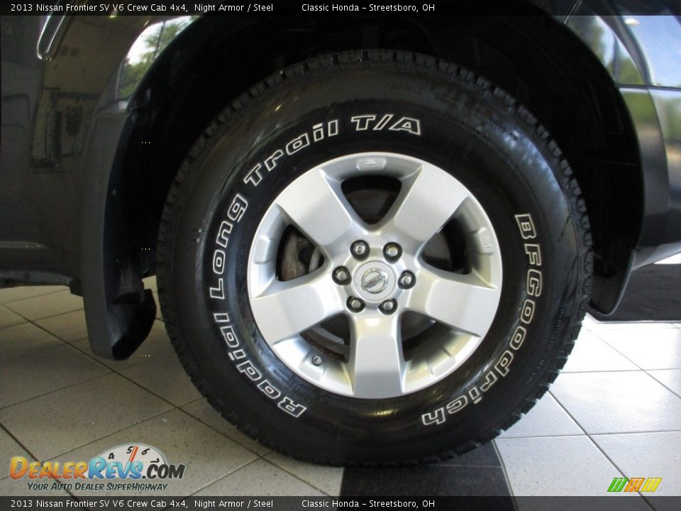 2013 Nissan Frontier SV V6 Crew Cab 4x4 Wheel Photo #5