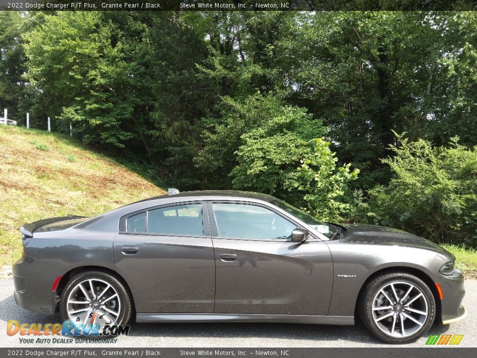 2022 Dodge Charger R/T Plus Granite Pearl / Black Photo #5