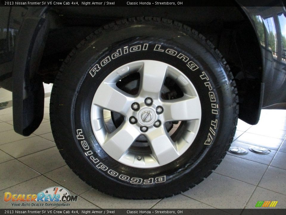 2013 Nissan Frontier SV V6 Crew Cab 4x4 Wheel Photo #6