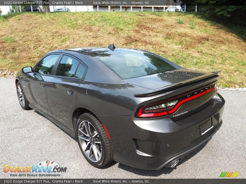 2022 Dodge Charger R/T Plus Granite Pearl / Black Photo #8