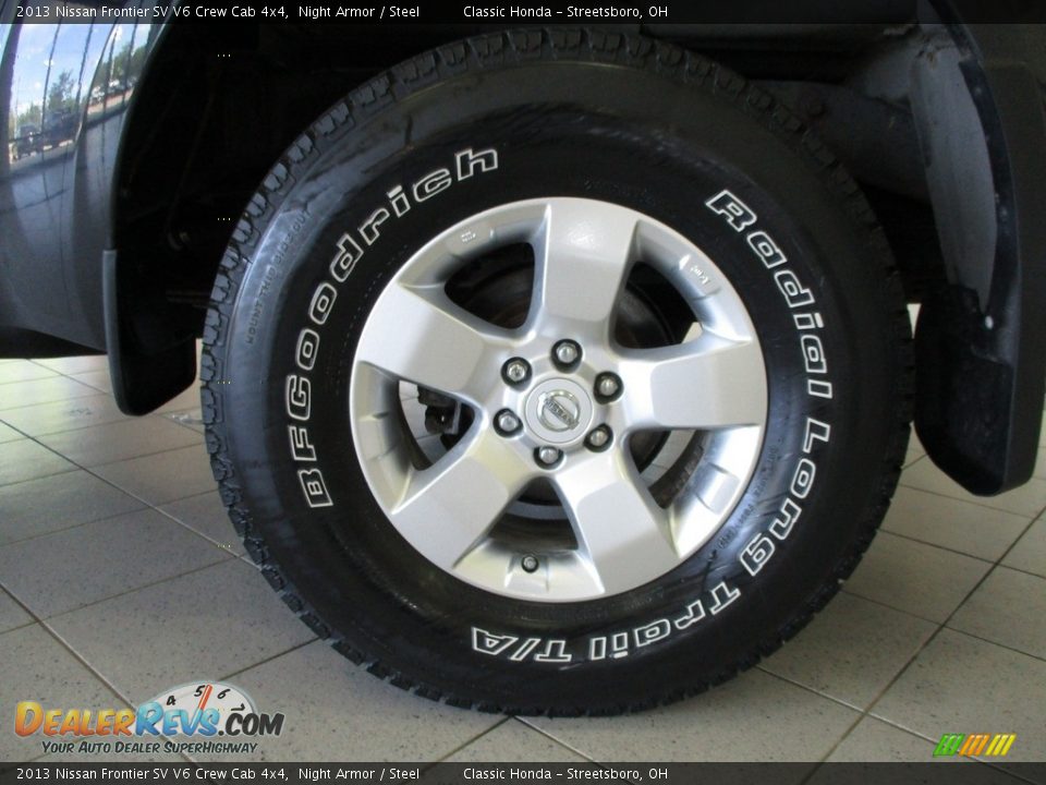 2013 Nissan Frontier SV V6 Crew Cab 4x4 Wheel Photo #11